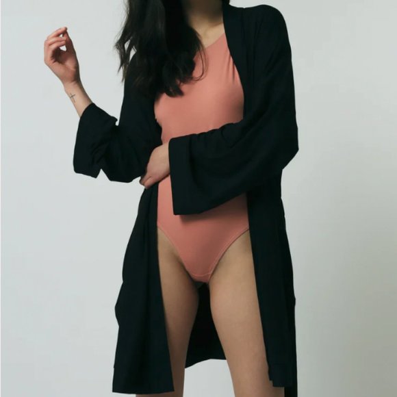 Mary Young Oli Robe in Black - Picture 1 of 8